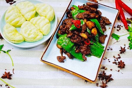 Говядина с перцем