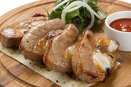 Баранина яблочки