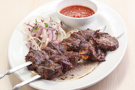 Шашлык из бараньей мякоти