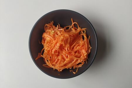 Морковь с чесноком