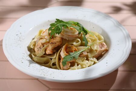 Паста с морепродуктами