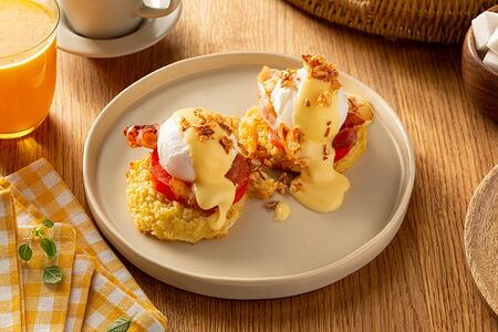 Драники с беконом