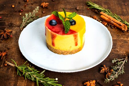 Манговое суфле без сахара