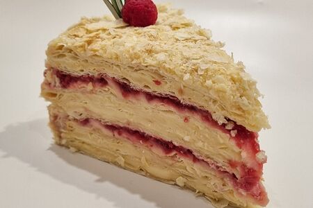 Наполеон с малиной