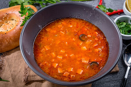 Суп Солянка сборная мясная