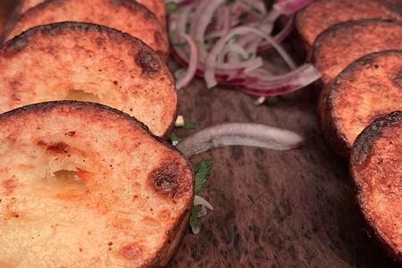 Картофель на углях