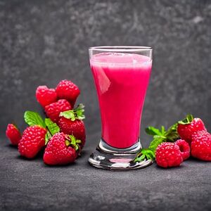 Բանան և ազնվամորի