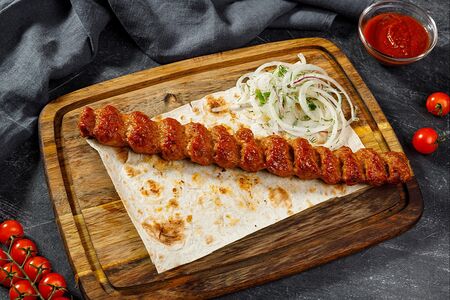 Люля-кебаб из свинины