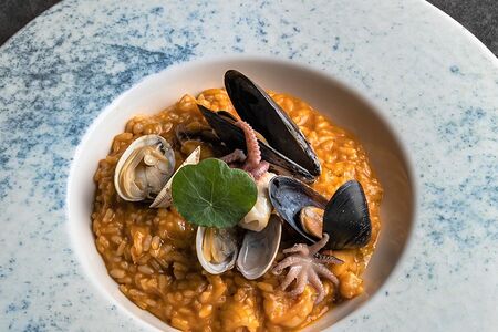 Ризотто с морепродуктами