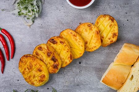 Картофель на углях