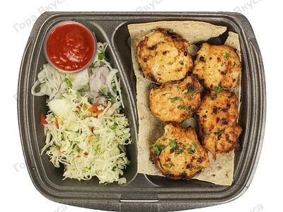 Куриная грудка на углях (гарнир2)