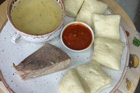 Аварский хинкал с говядиной