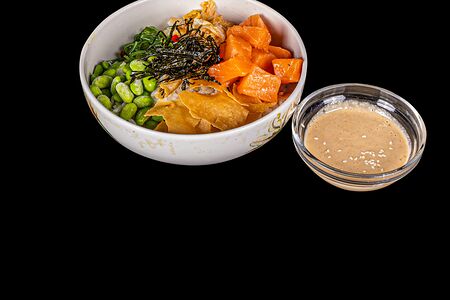 Поке с лососем