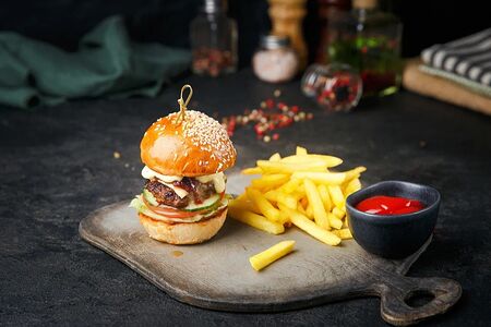 Сет с фирменным бургером Микс точка