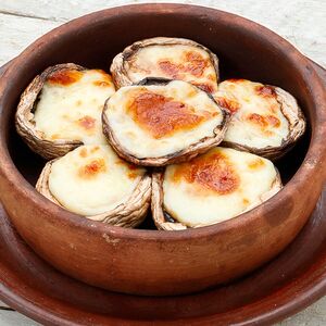 Шампиньоны запеченные