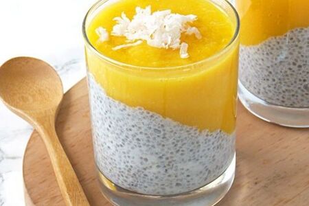 Чиа-пудинг с манго Cha-cha-chia
