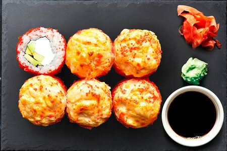 Запеченная Фила сяке