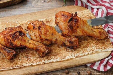 Шашлык из куриных голеней