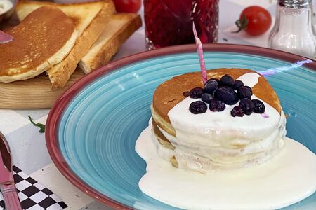 Блюберри панкейк