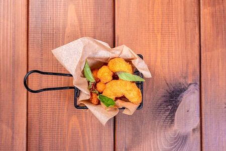 Попкорн из креветок