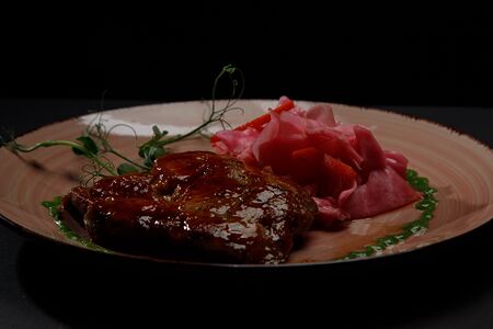 Стейк свинины