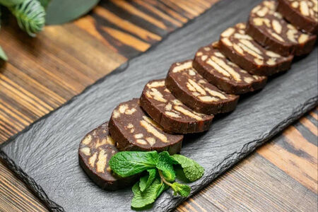 Шоколадная колбаска