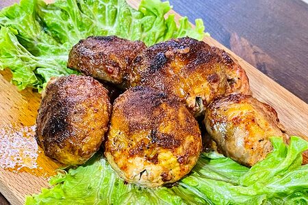 Шампиньоны на мангале