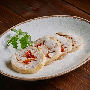 Домашний куриный рулет