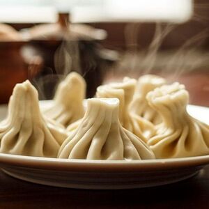 Хинкали с грибами