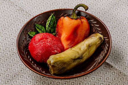 Ассорти овощей на мангале