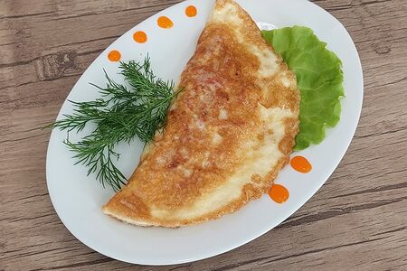 Омлет с ветчиной и сыром