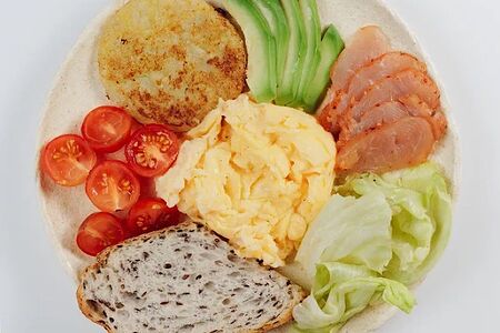 Скрембл с индейкой