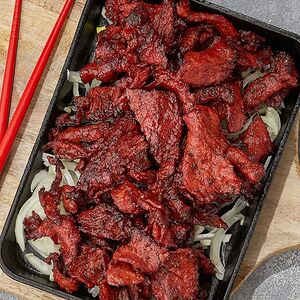 Հորթի միս թավայում