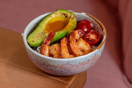 Поке с креветкой