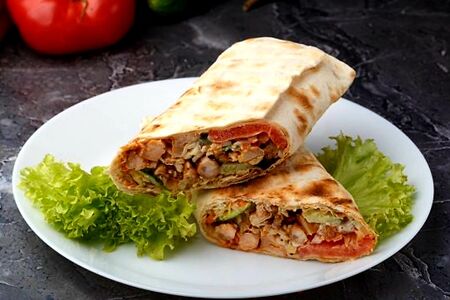 Шаурма со свининой