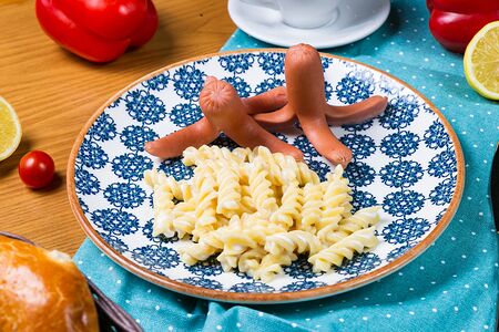 Осьминожки с макарошками