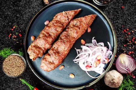 Люля-кебаб из свинины