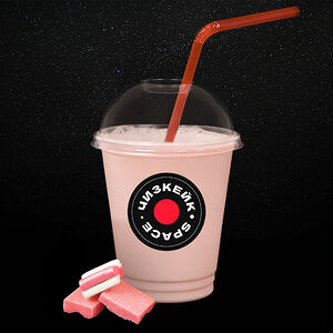 Молочный коктейль Жвачка розовый