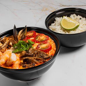 Суп Том ям с курицей