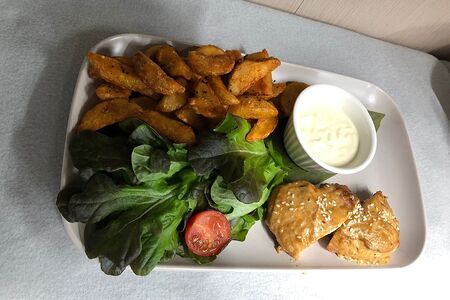 Куриная грудка с картофелем