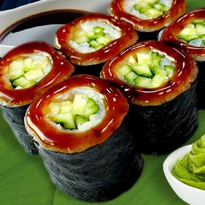 Каппа маки с огурцом