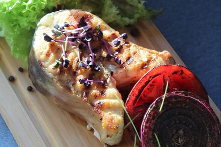 Стейк из осетра