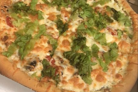 Пицца ветчина с сыром 