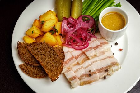 Сало по-деревенски