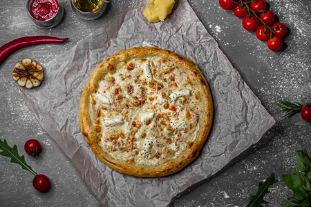 С лососем и сливочным сыром