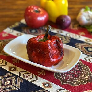 Перец болгарский на углях