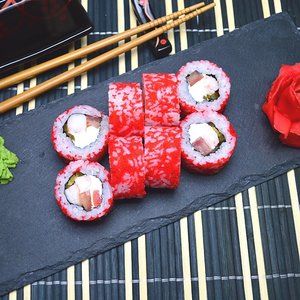 Холодный ролл Острая креветка