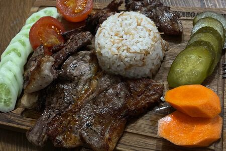 Шашлык из баранины Кюлбаста