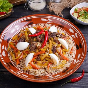 Плов узбекский, большая порция