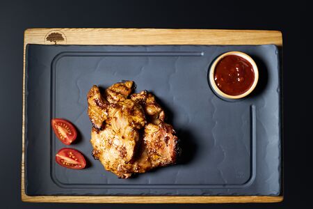 Шашлык из куриного бедра